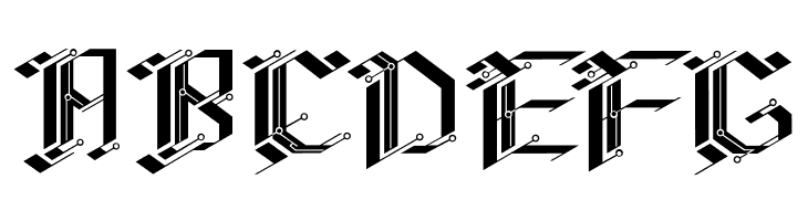 CiberGotica  Free Fonts Download