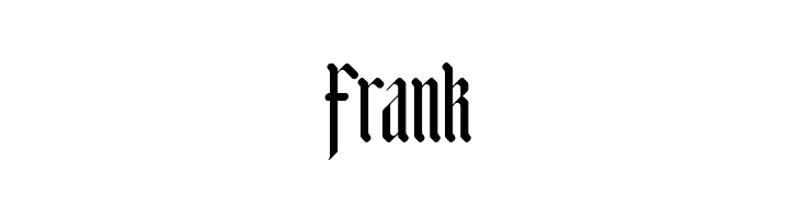 Frank Adlibitum Font