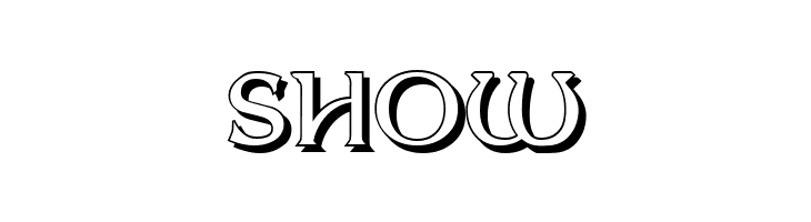 Dumbledor 1 Shadow  Free Fonts Download