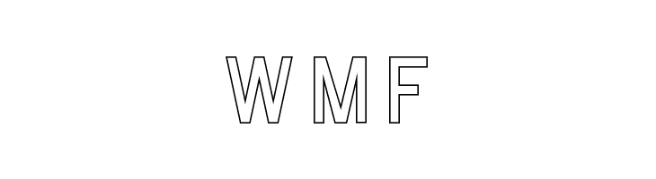 Milestone Outline  Free Fonts Download