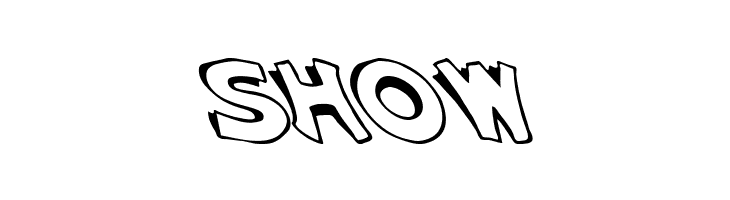 Cartoon Slant 1  Free Fonts Download