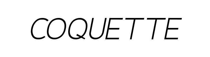 Fineness Pro Light Italic  Free Fonts Download