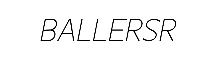 Fineness Pro ExtraLight Italic  Free Fonts Download