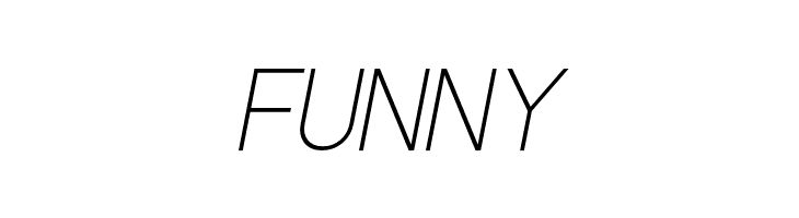 Fineness Pro ExtraLight Italic  Free Fonts Download