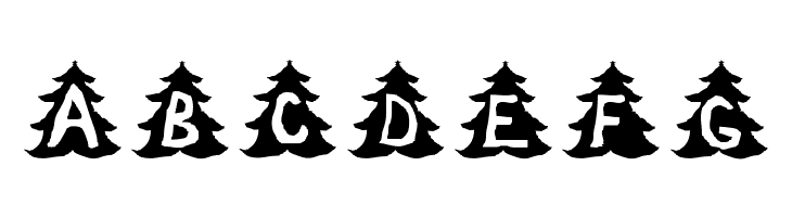 Christmas-Tree  Free Fonts Download