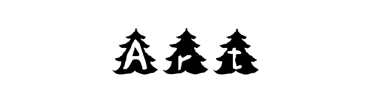 Christmas-Tree  Free Fonts Download