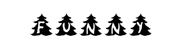Christmas-Tree  Free Fonts Download
