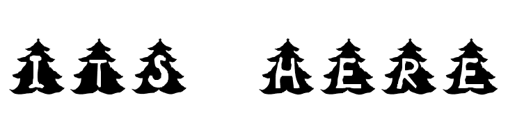 Christmas-Tree  Free Fonts Download