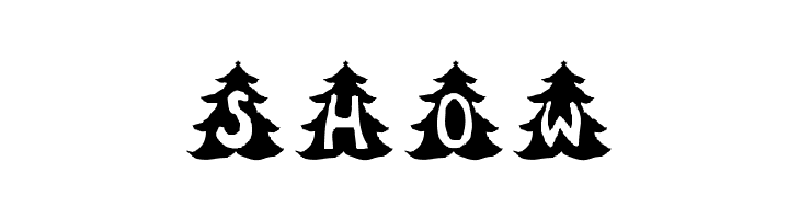 Christmas-Tree  Free Fonts Download