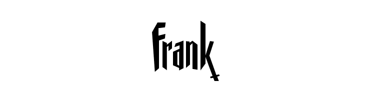 Frank Gothickella Free Font