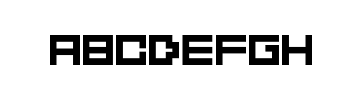 5Didgit Solid Regular  Free Fonts Download