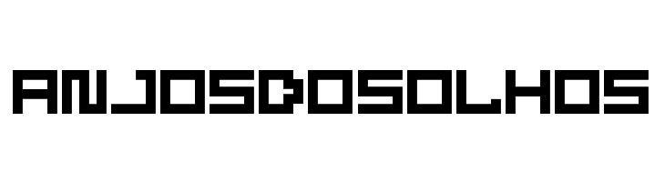 5Didgit Solid Regular  Free Fonts Download