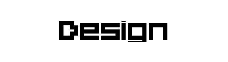 5Didgit Solid Regular  Free Fonts Download