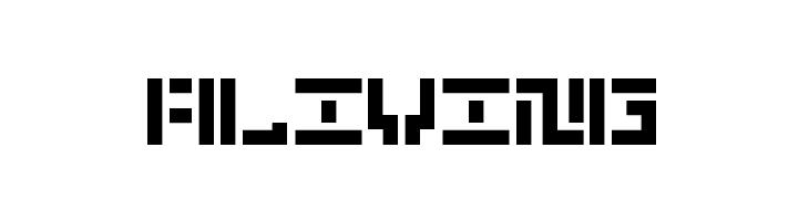 5Didgit Stencil Regular  Free Fonts Download