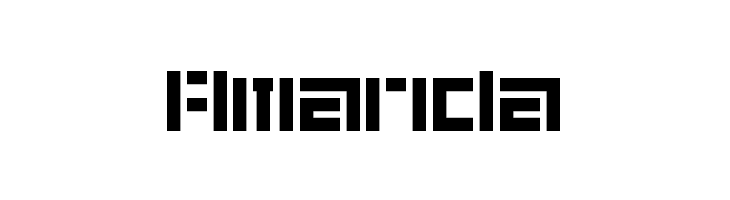 5Didgit Stencil Regular  Free Fonts Download