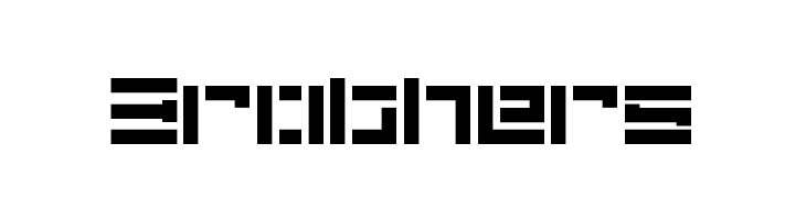 5Didgit Stencil Regular  Free Fonts Download