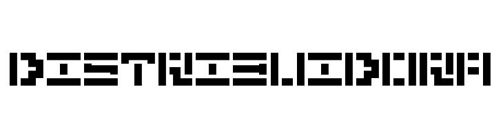 5Didgit Stencil Regular  Free Fonts Download