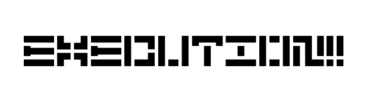 5Didgit Stencil Regular  Free Fonts Download