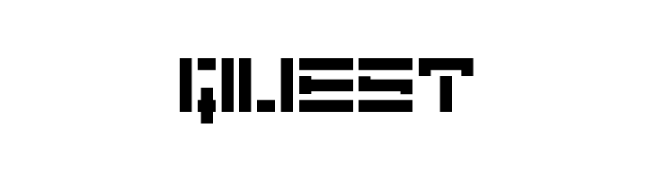 5Didgit Stencil Regular  Free Fonts Download