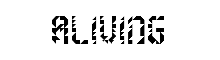 5Metrik Light Alien Regular  Free Fonts Download