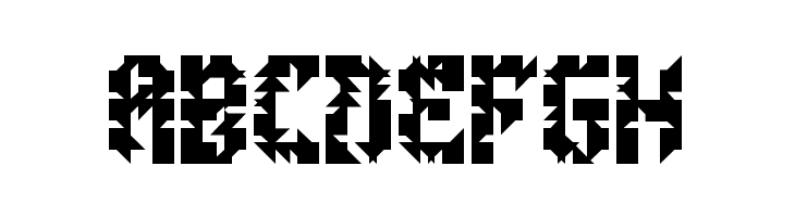 5Metrik Bold Alien Regular  Free Fonts Download