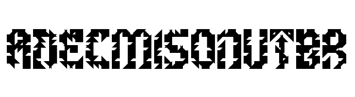 5Metrik Bold Alien Regular  Free Fonts Download