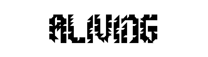 5Metrik Bold Alien Regular  Free Fonts Download