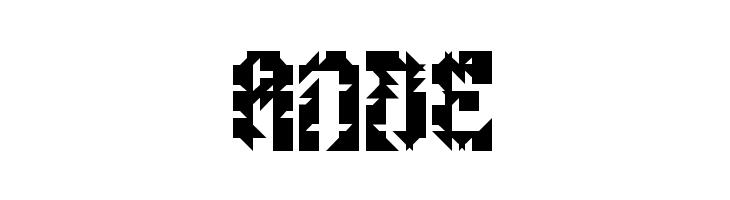 5Metrik Bold Alien Regular  Free Fonts Download