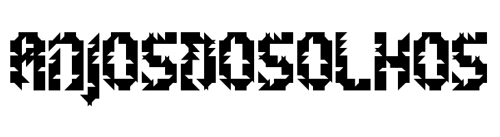 5Metrik Bold Alien Regular  Free Fonts Download