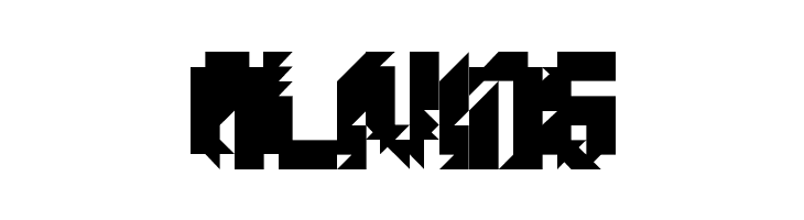 5Metrik Black Alien Regular  Free Fonts Download