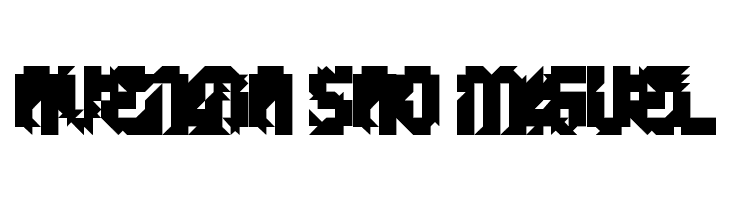 5Metrik Black Alien Regular  Free Fonts Download