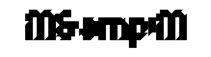 5Metrik Black Alien Regular  Free Fonts Download