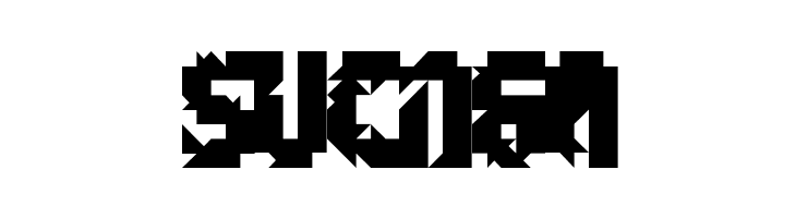 5Metrik Black Alien Regular  Free Fonts Download