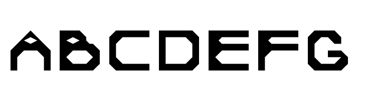 5Tekknosystem Regular  Free Fonts Download