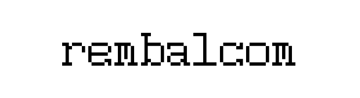 5Pixwriter Regular  Free Fonts Download