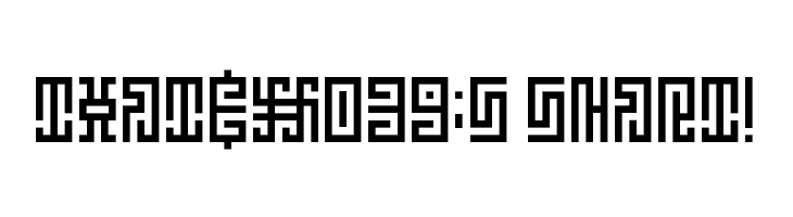 5Psycho! Regular  Free Fonts Download