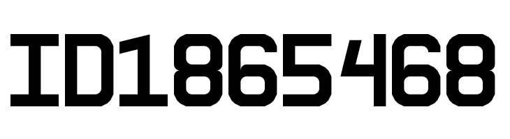 5Ceta Mono Regular  Free Fonts Download