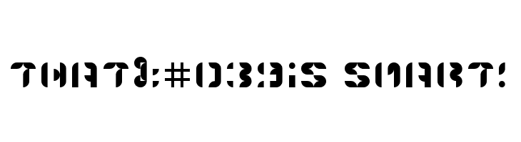 5Structonix Regular  Free Fonts Download