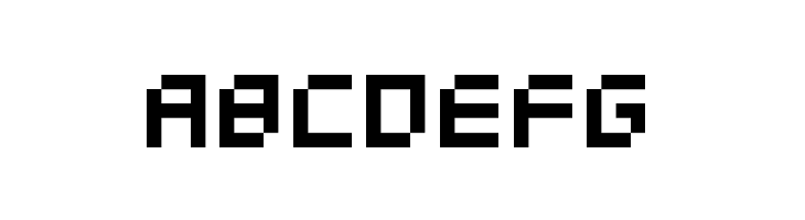 5Mikropix Regular  Free Fonts Download