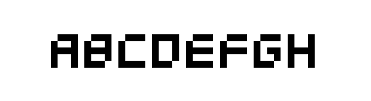 5Mikropix Regular  Free Fonts Download