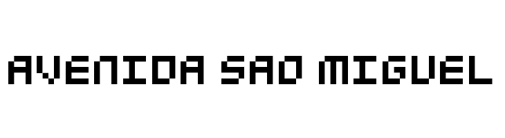 5Mikropix Regular  Free Fonts Download