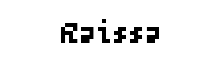 5Mikropix Regular  Free Fonts Download