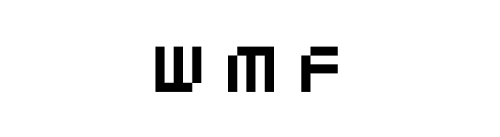 5Mikropix Regular  Free Fonts Download