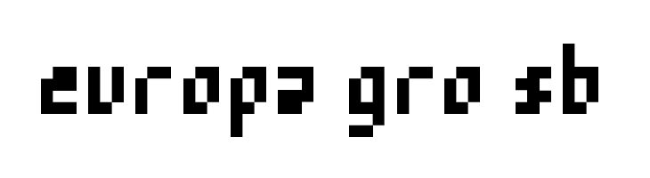 5Mikropix Regular  Free Fonts Download