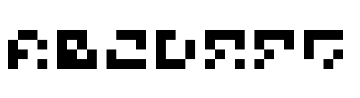 5Microchip Nowhere Regular  Free Fonts Download