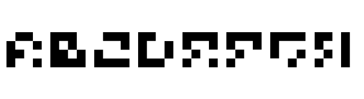 5Microchip Nowhere Regular  Free Fonts Download