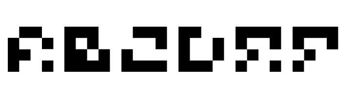 5Microchip Nowhere Regular  Free Fonts Download