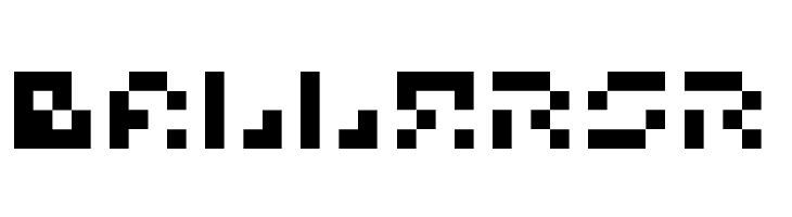 5Microchip Nowhere Regular  Free Fonts Download