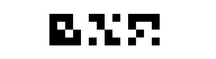 5Microchip Nowhere Regular  Free Fonts Download