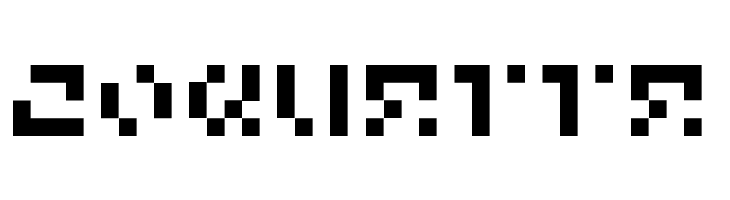 5Microchip Nowhere Regular  Free Fonts Download